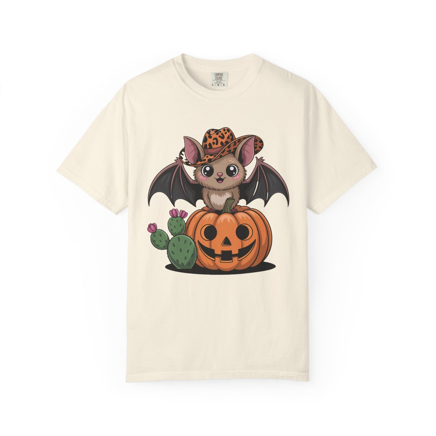 Cowboy Bat T-Shirt | Cute Western Halloween Comfort Colors® Tee