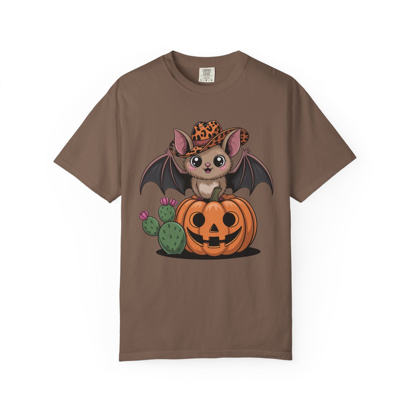 Cowboy Bat T-Shirt | Cute Western Halloween Comfort Colors® Tee
