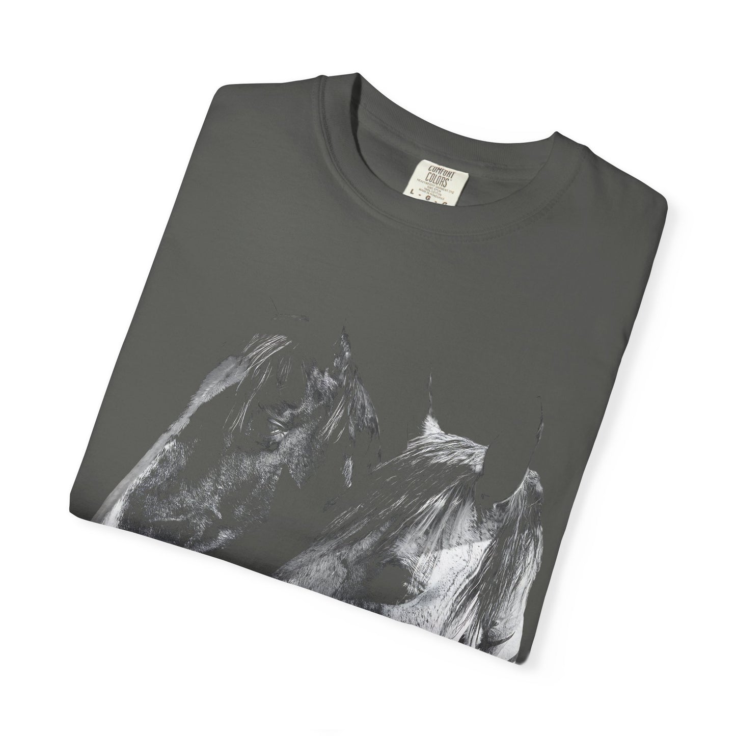 Twin Spirits Horse Tee | Western Horse Graphic Comfort Colors Shirt