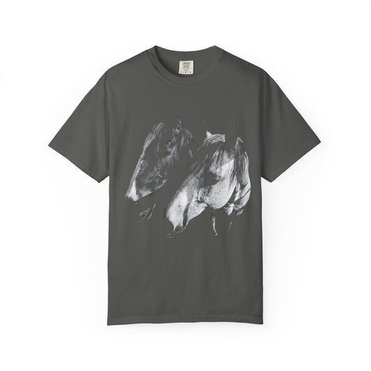 Twin Spirits Horse Tee | Western Horse Graphic Comfort Colors Shirt