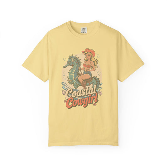 Beach Seahorse Cowgirl T-Shirt