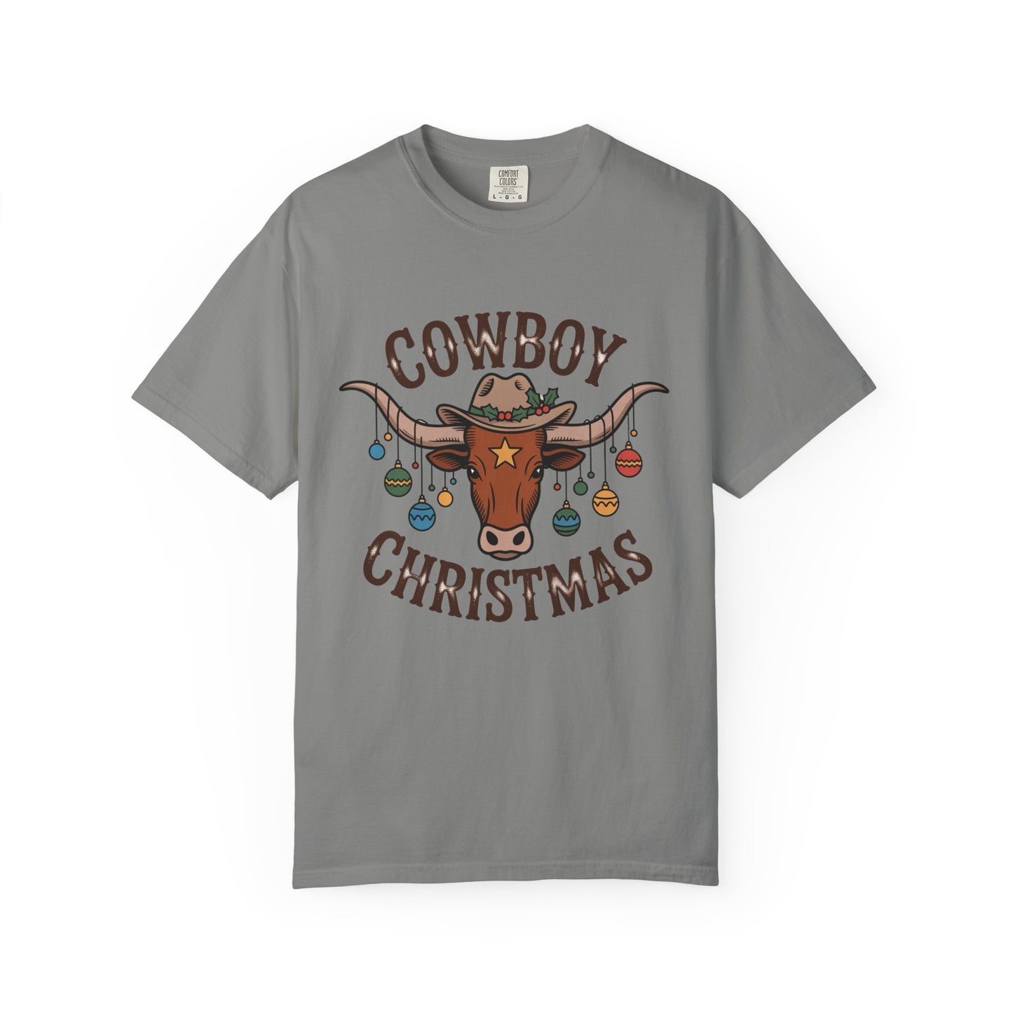 Cowboy Christmas Graphic Tee