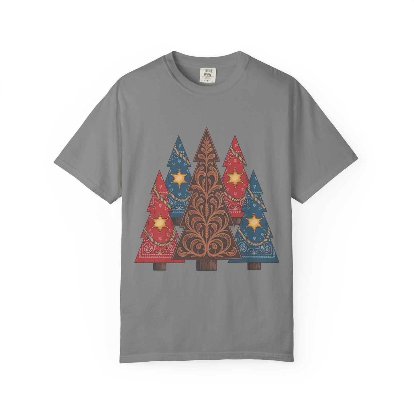 Western Christmas Tree T-Shirt