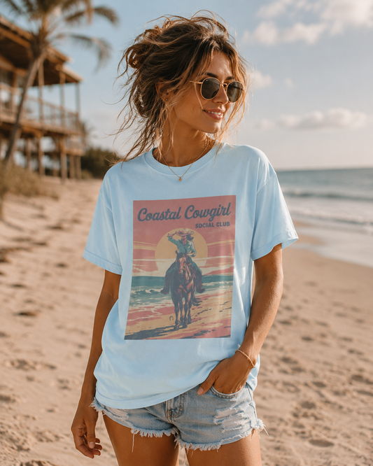 Coastal Cowgirl Social Club Tee