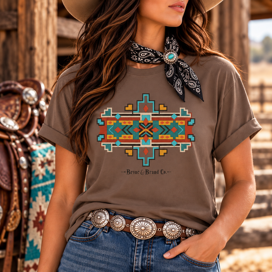 Desert Dawn Western Southwestern Graphic Tee