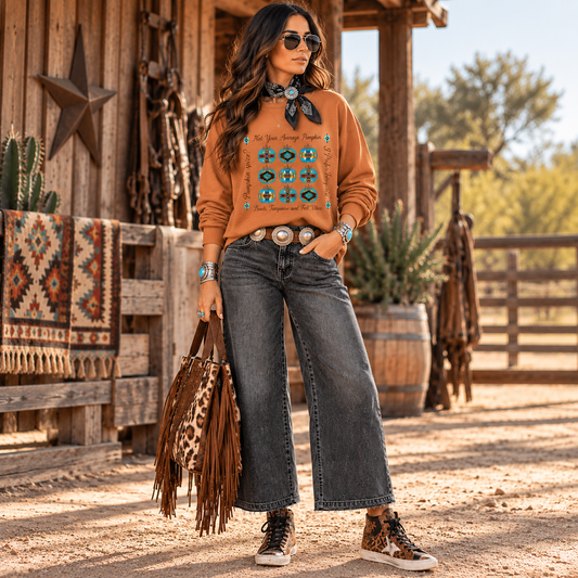Not Your Average Pumpkin Western Sweatshirt