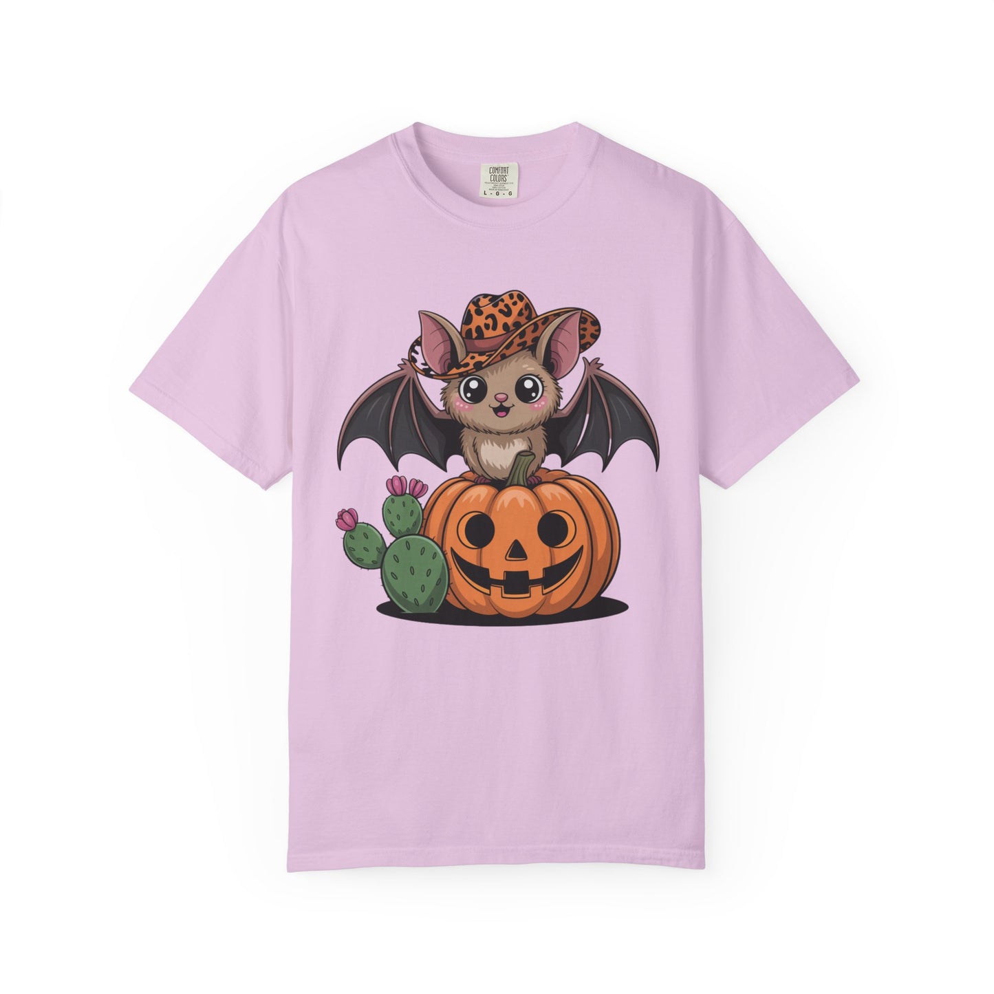 Cowboy Bat T-Shirt | Cute Western Halloween Comfort Colors® Tee