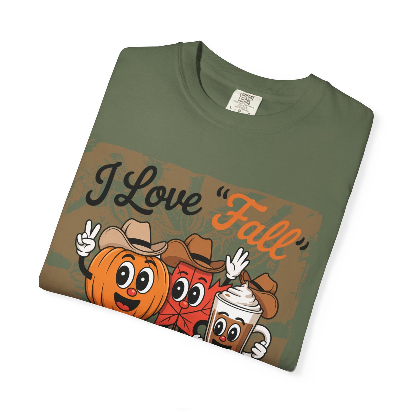 ☕ I Love Fall Most of All Comfort Colors® Tee