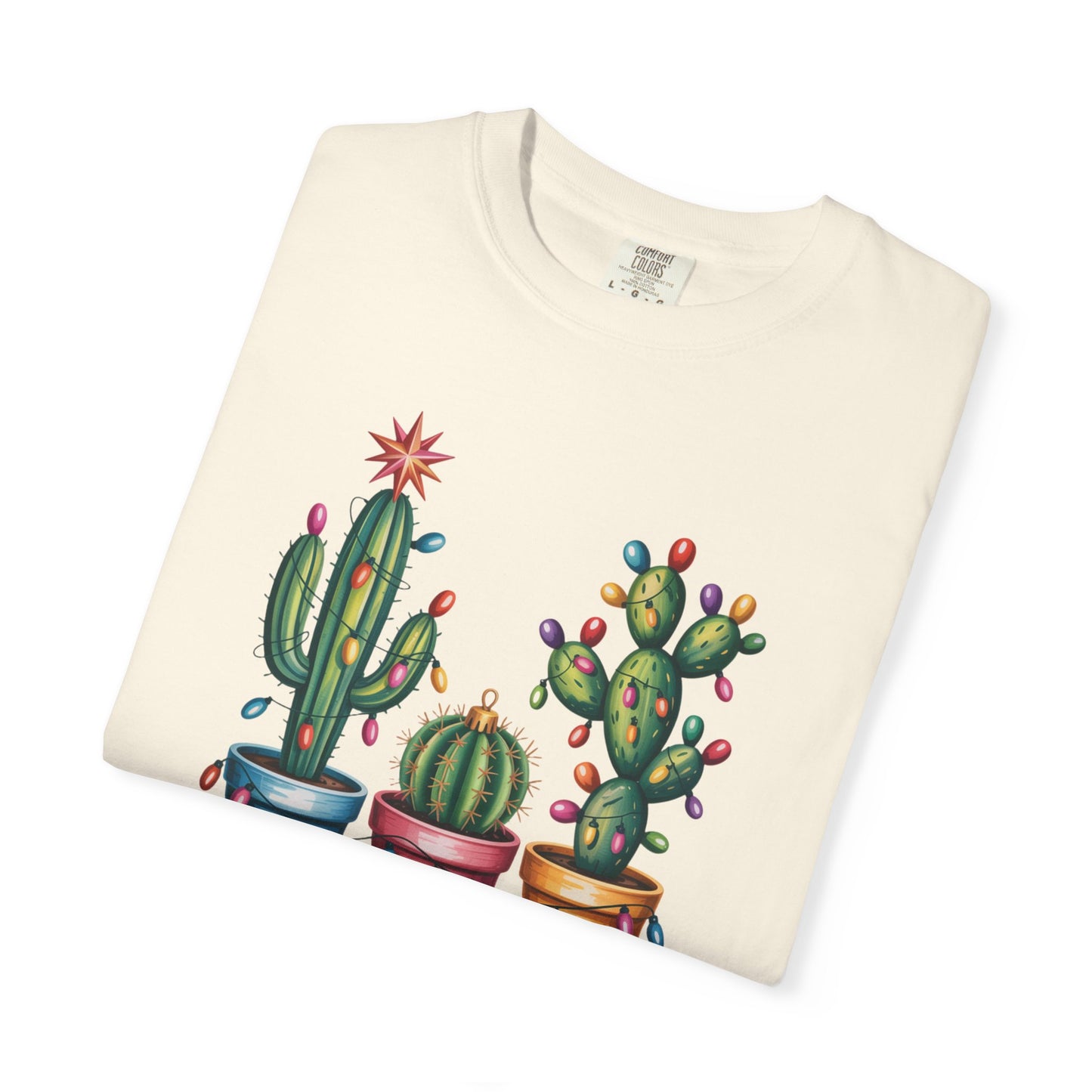Prickly but Festive Christmas Cactus T-Shirt