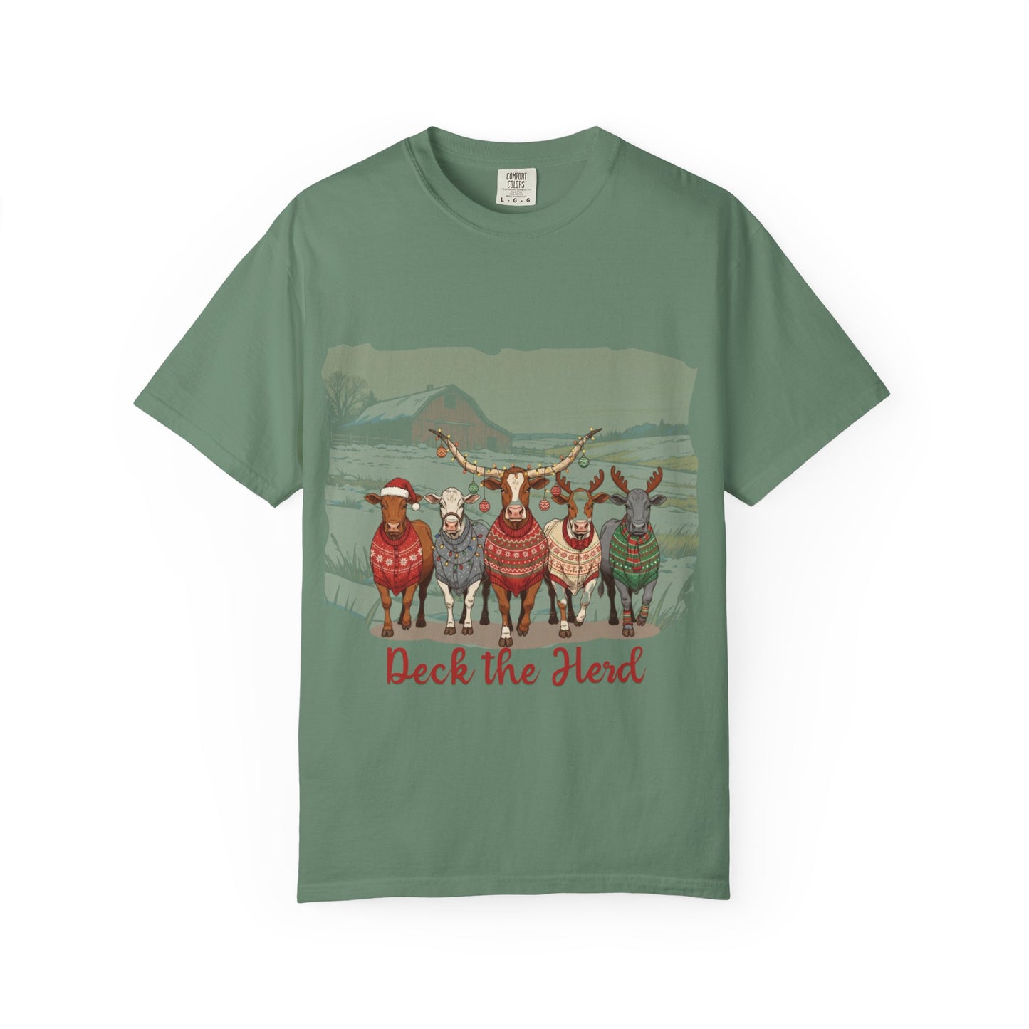 Deck the Herd Comfort Colors® Tee