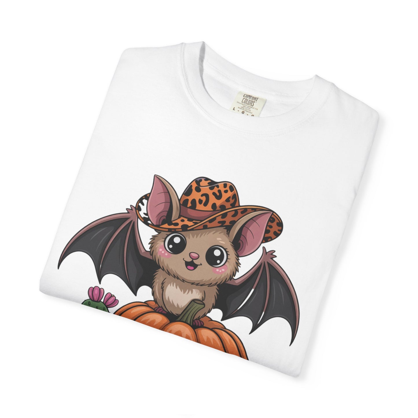 Cowboy Bat T-Shirt | Cute Western Halloween Comfort Colors® Tee