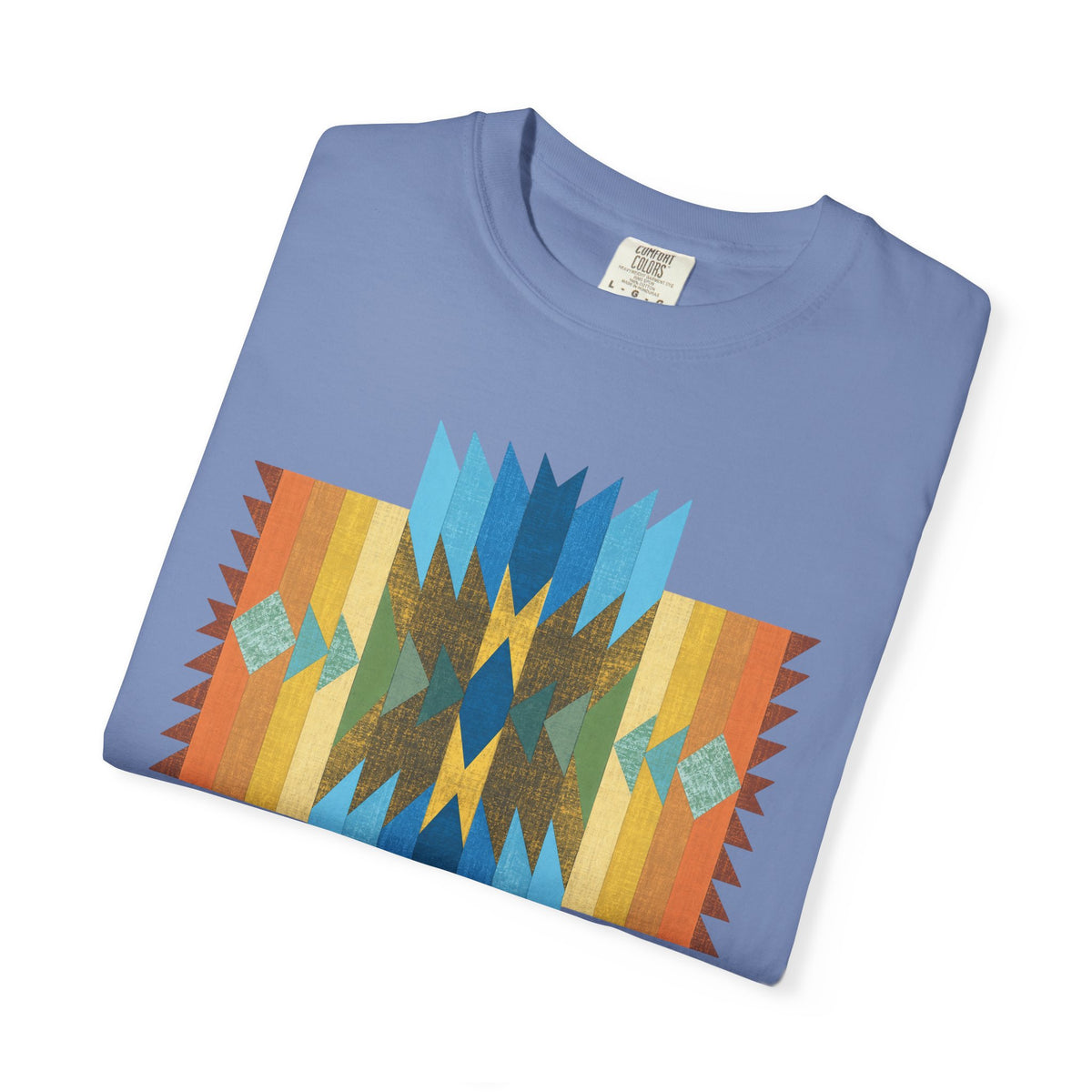 Painted Mesa Cross Southwestern Geometric Graphic Tee
