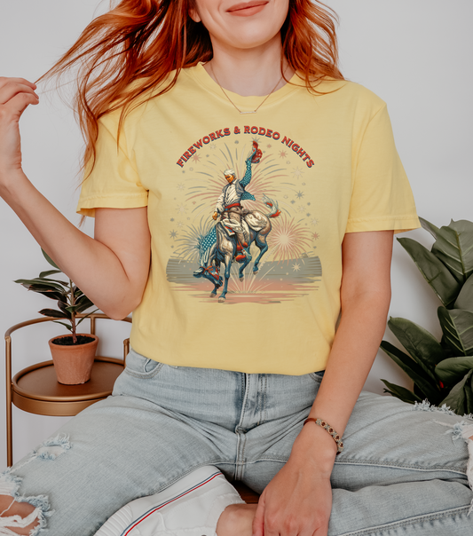 Fireworks Rodeo Nights Tee