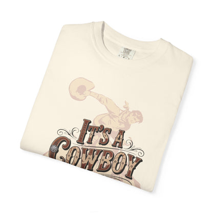 Cowboy Christmas Bronc Comfort Colors® Tee