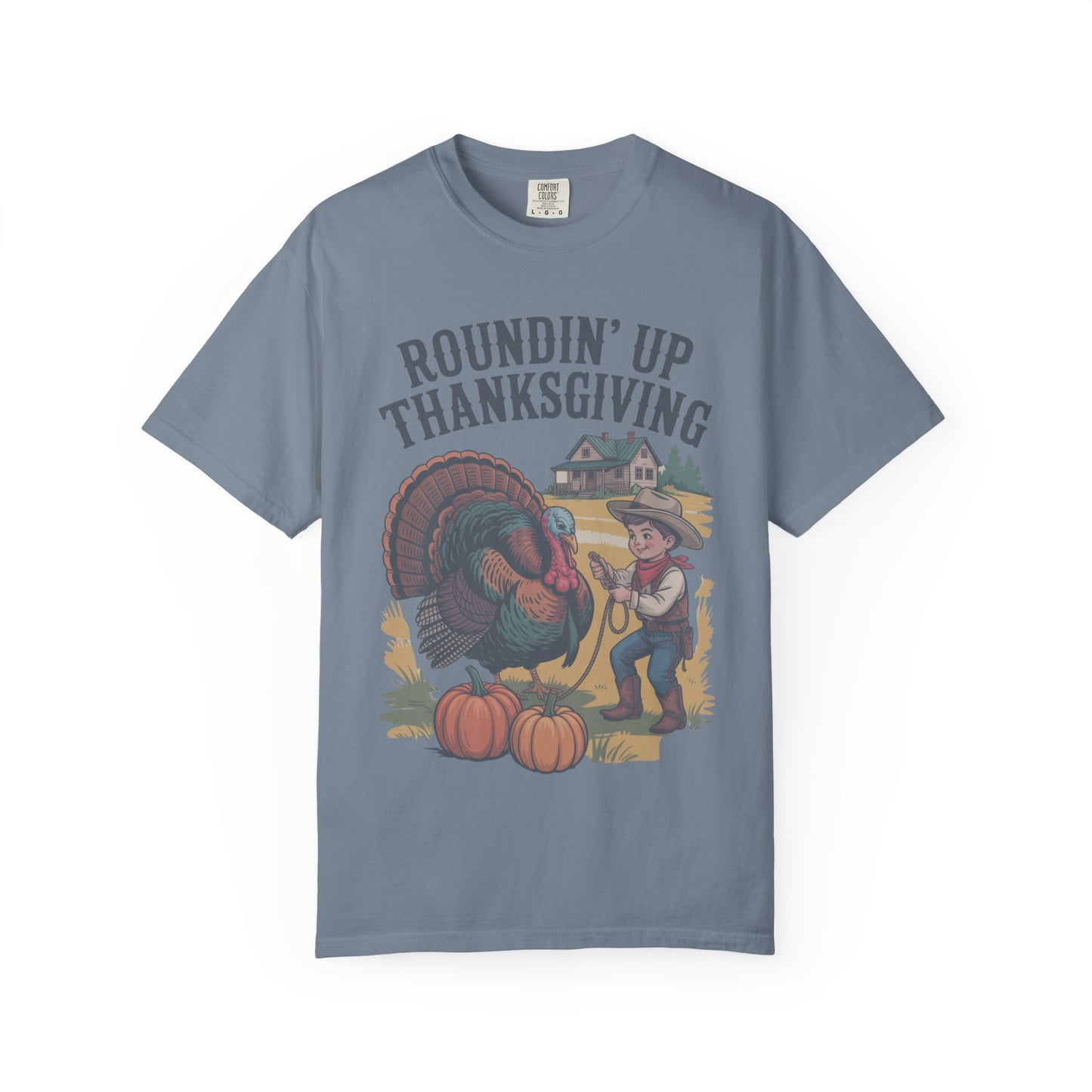 Round’n Up Turkey Comfort Colors® Tee