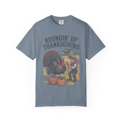 Round’n Up Turkey Comfort Colors® Tee