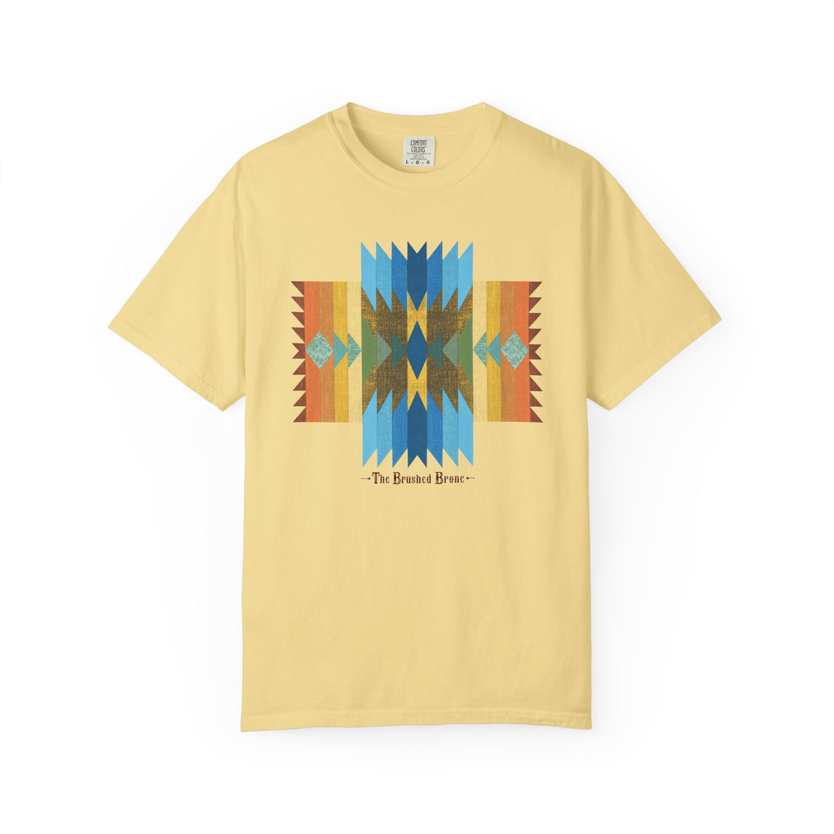 Painted Mesa Cross  Southwestern Geometric Graphic Tee
