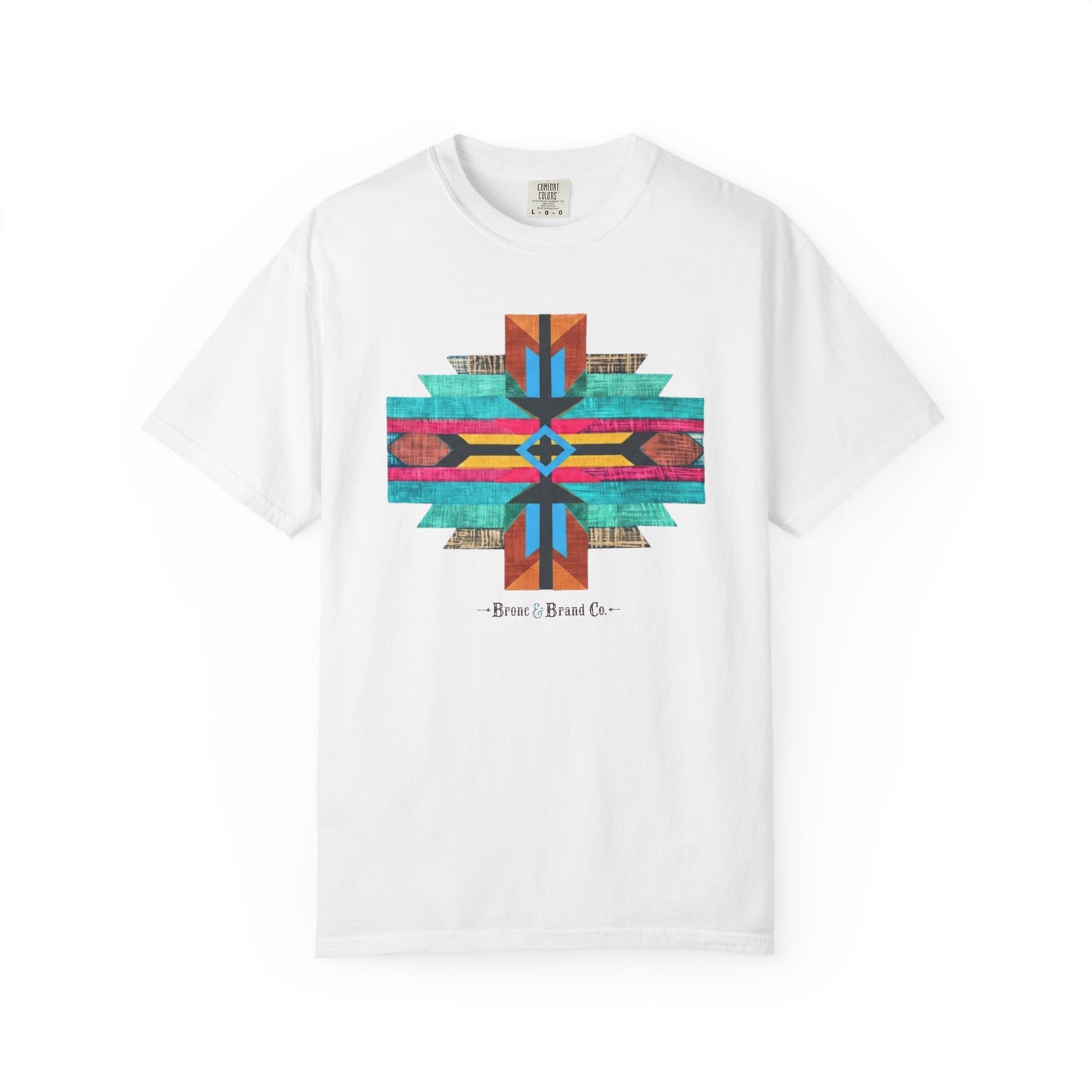 Boho  Desert Cross Artist Series Tee | Southwestern Graphic Comfort Colors® Shirt