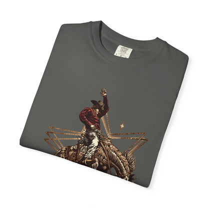 Western Bronc Rider Rodeo Rebel T-Shirt