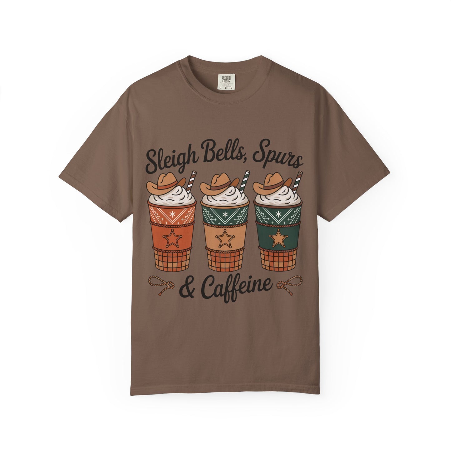 Sleigh Bells, Spurs & Caffeine T-Shirt