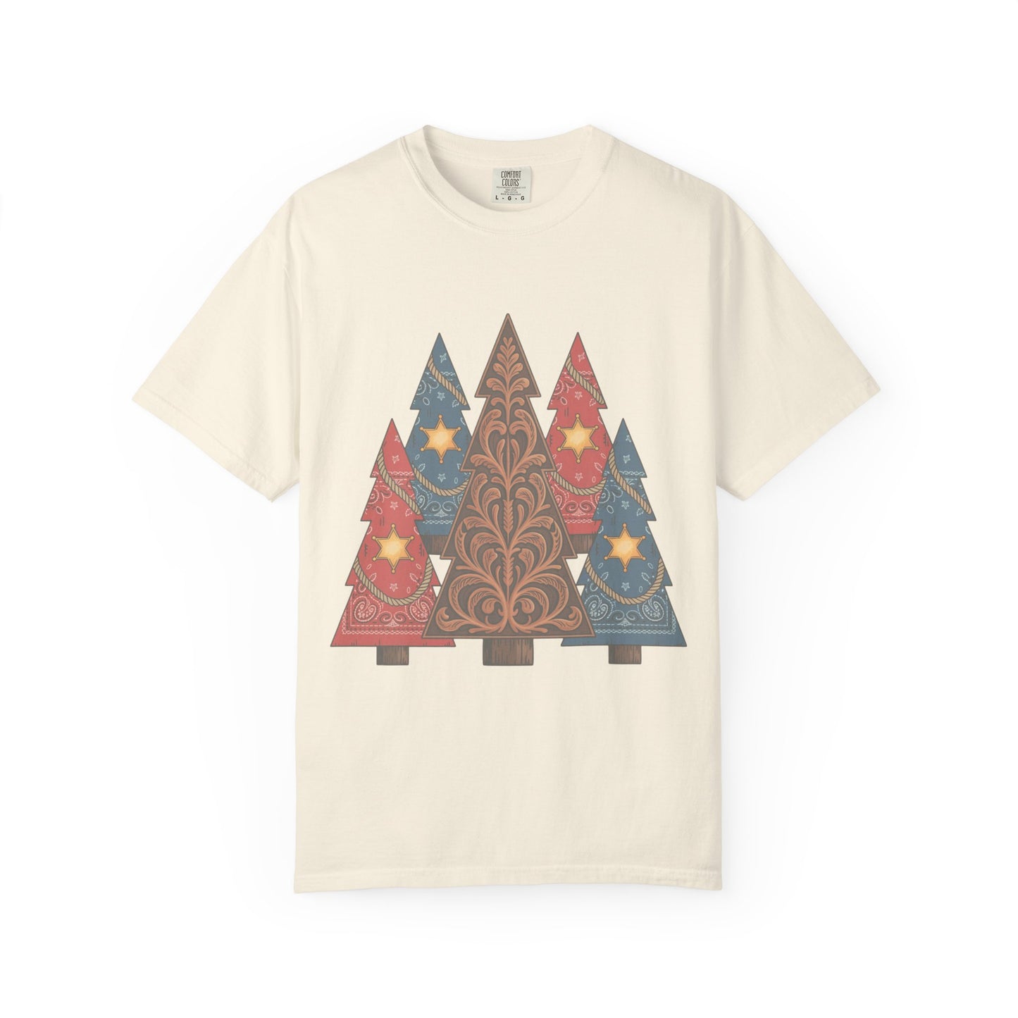 Western Christmas Tree T-Shirt