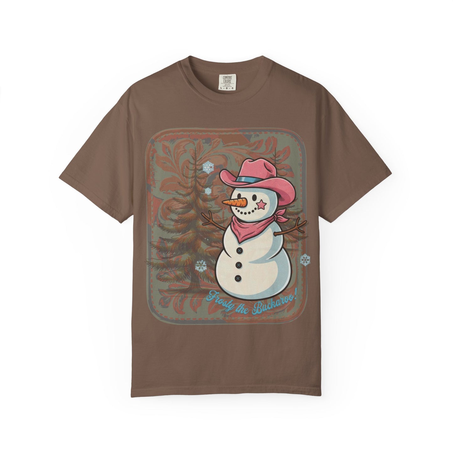 Snowman Buckaroo Comfort Colors® Tee