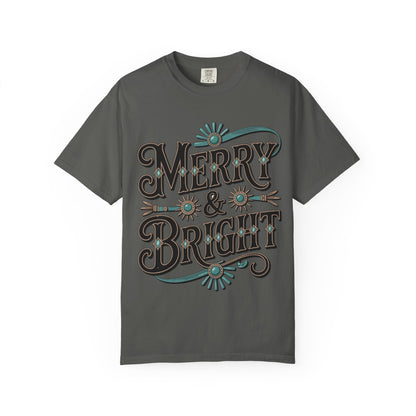Merry & Bright Turquoise Comfort Colors® Tee
