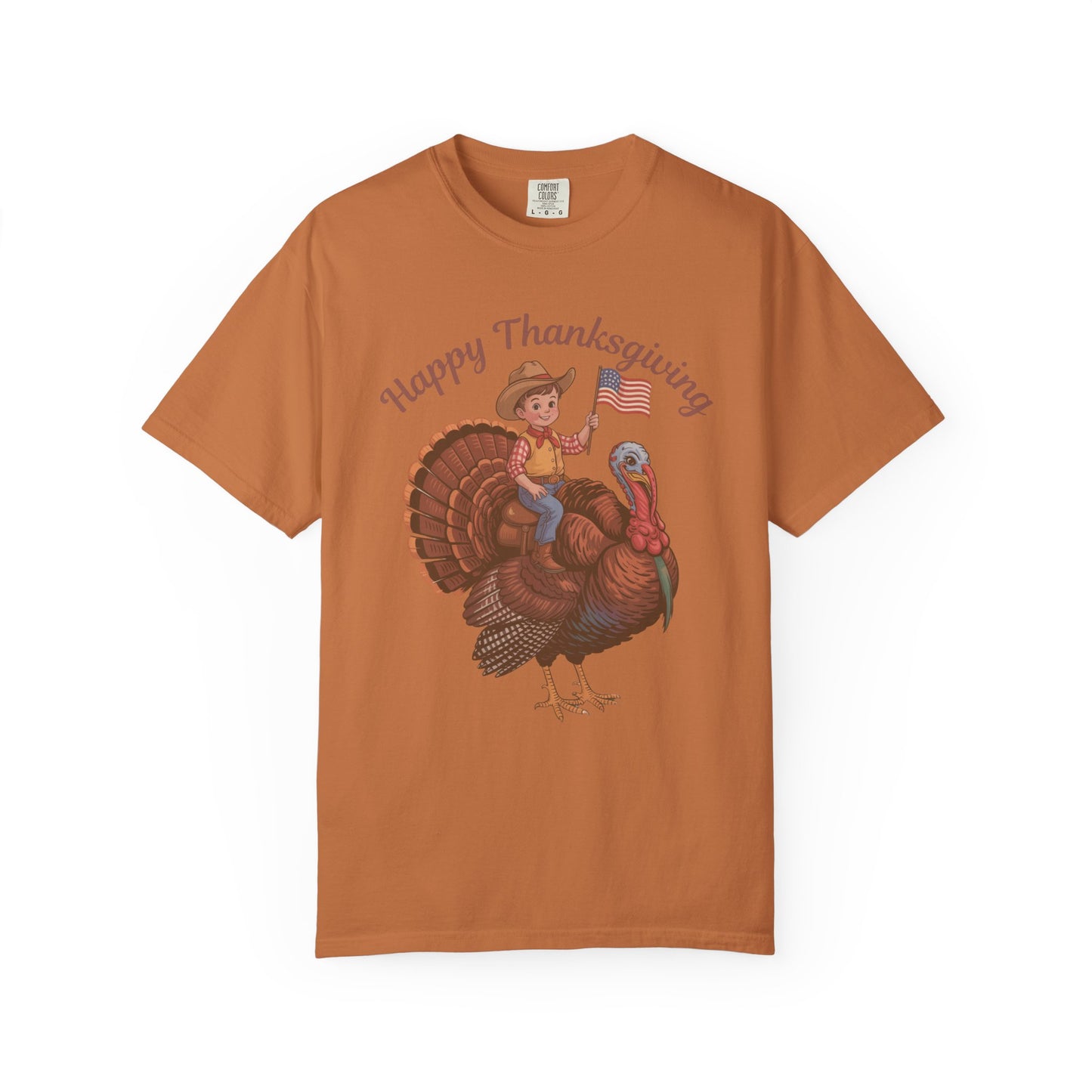 Cowboy Turkey Rider Comfort Colors® Tee