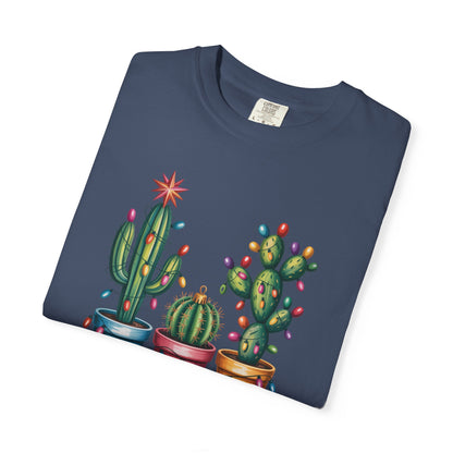 Prickly but Festive Christmas Cactus T-Shirt