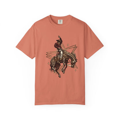 Western Bronc Rider Rodeo Rebel T-Shirt