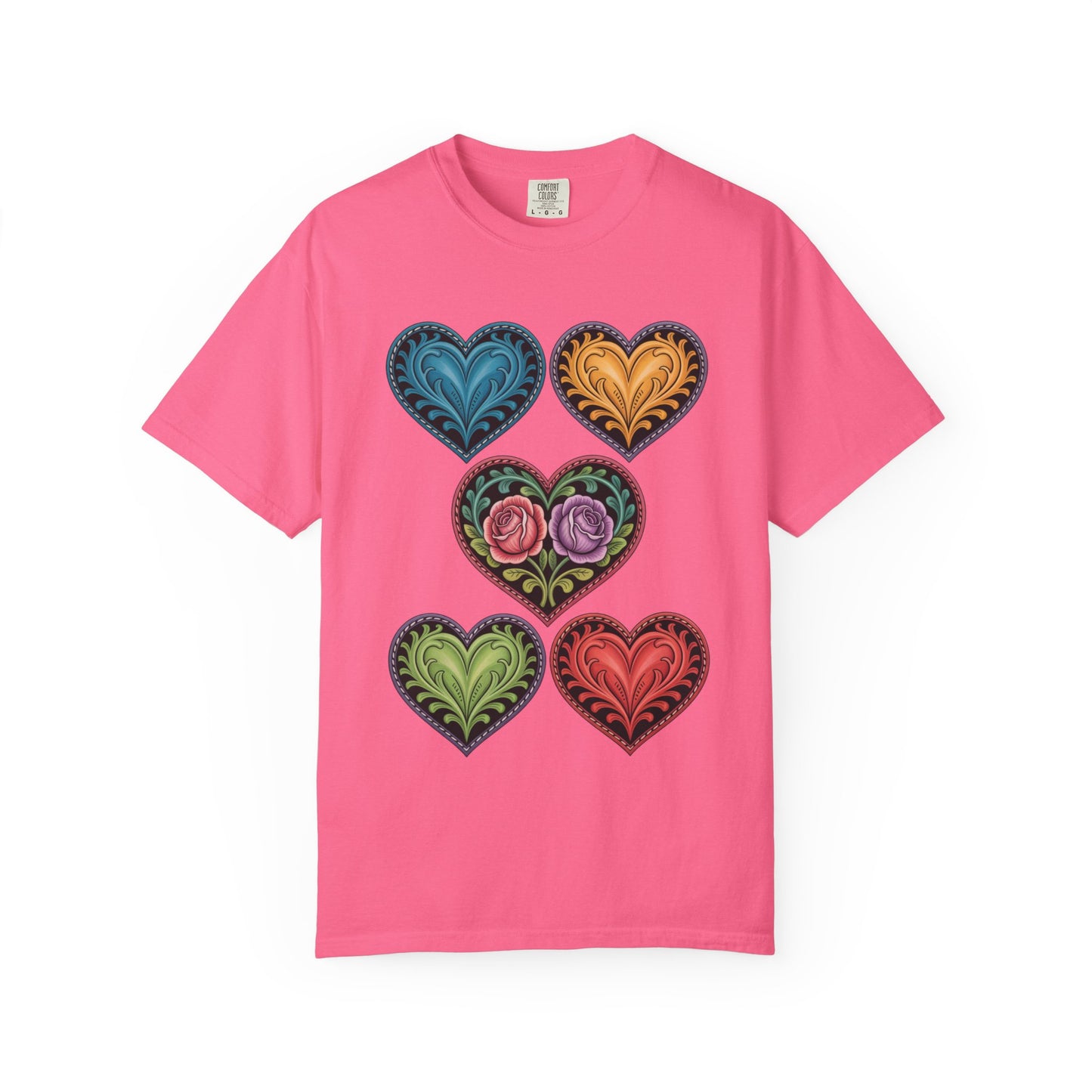 Folk Art Heart T-Shirt