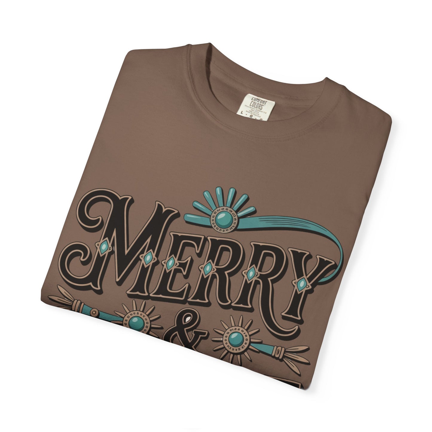 Merry & Bright Turquoise Comfort Colors® Tee