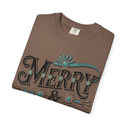 Merry & Bright Turquoise Comfort Colors® Tee