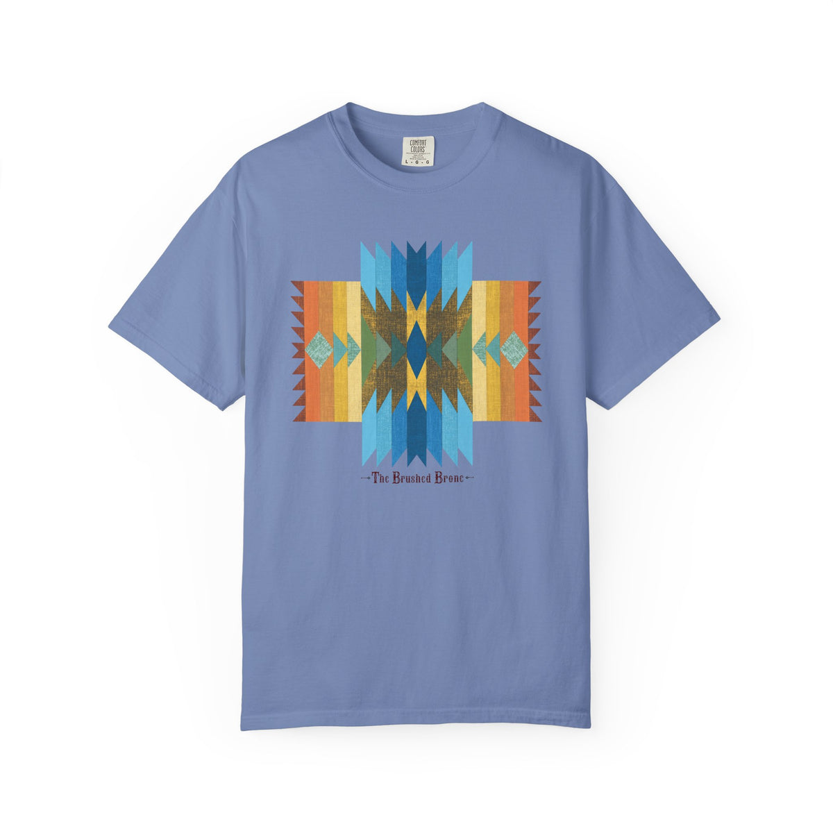 Painted Mesa Cross  Southwestern Geometric Graphic Tee