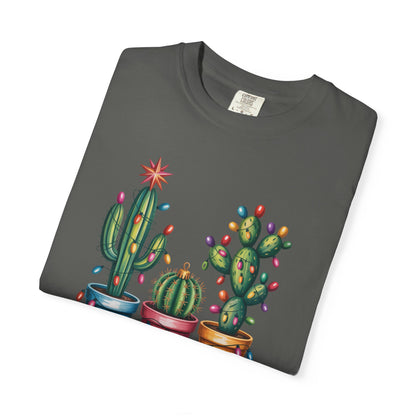 Prickly but Festive Christmas Cactus T-Shirt