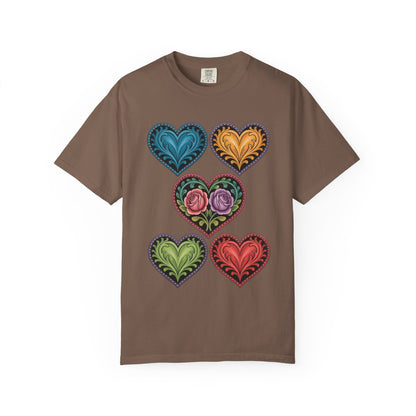 Folk Art Heart T-Shirt