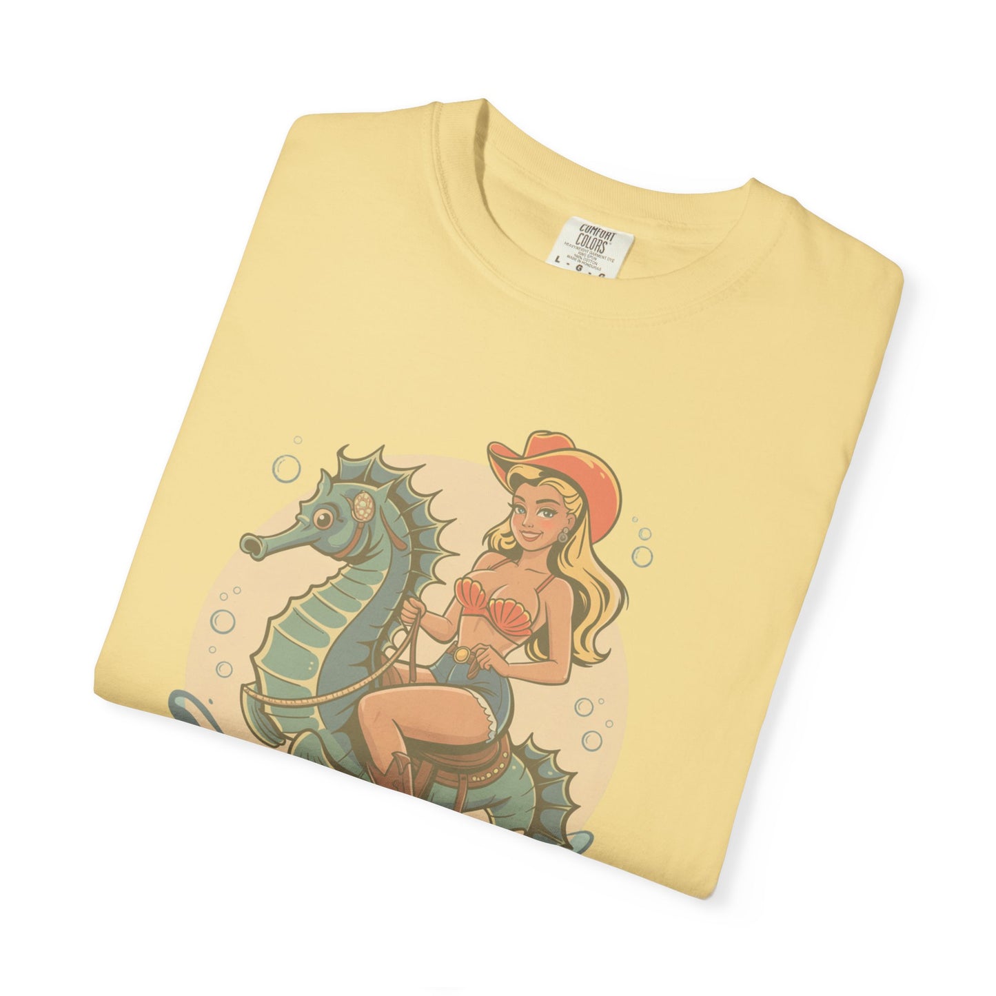 Beach Seahorse Cowgirl T-Shirt