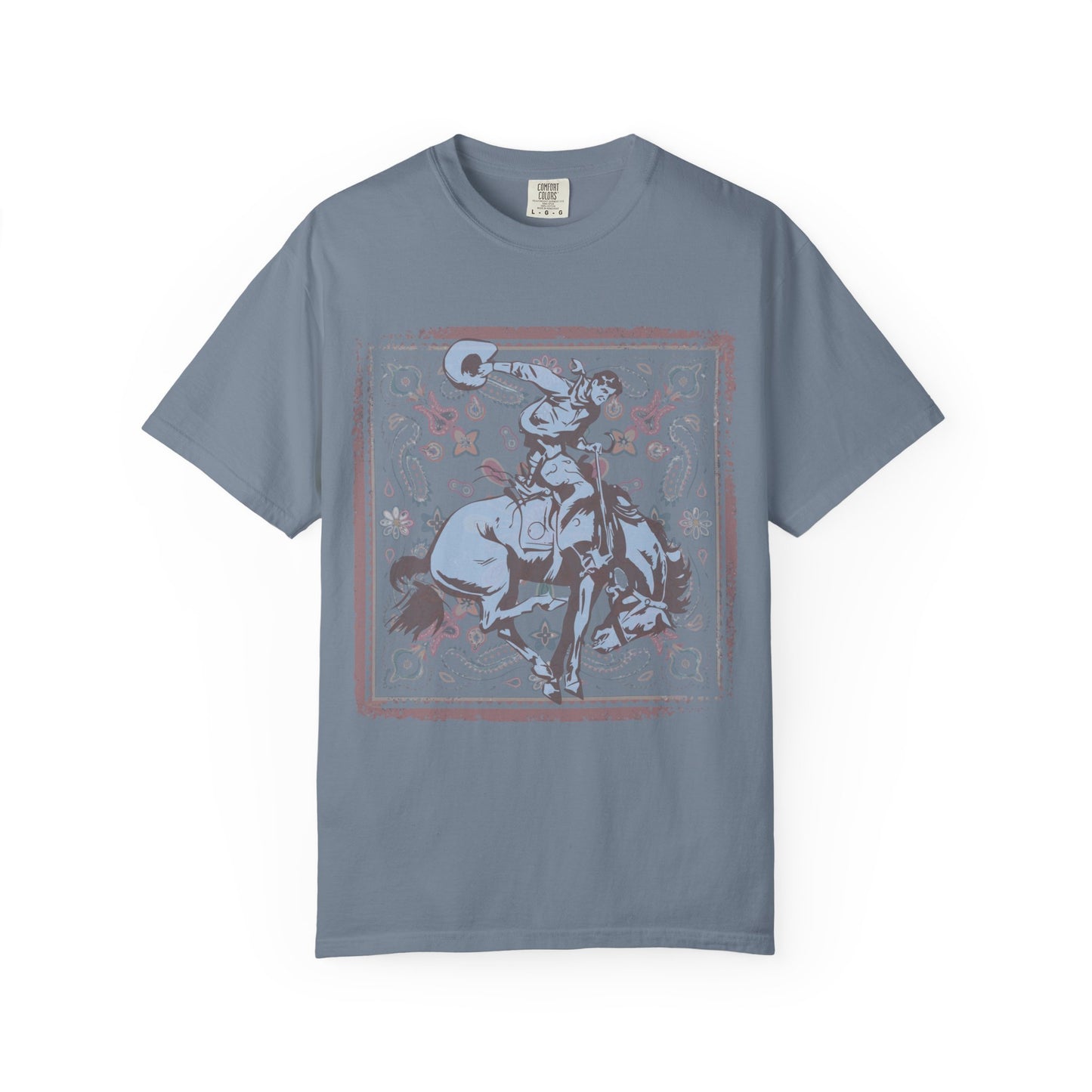 Vintage Bandana Bronc Graphic Tee