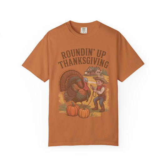 Round’n Up Turkey Comfort Colors® Tee