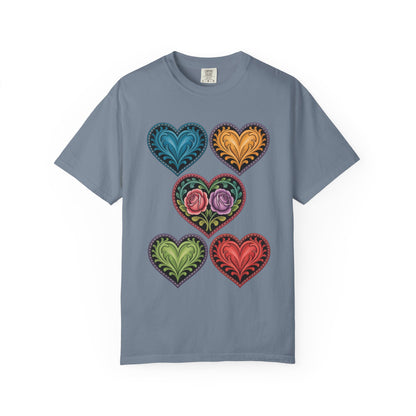 Folk Art Heart T-Shirt