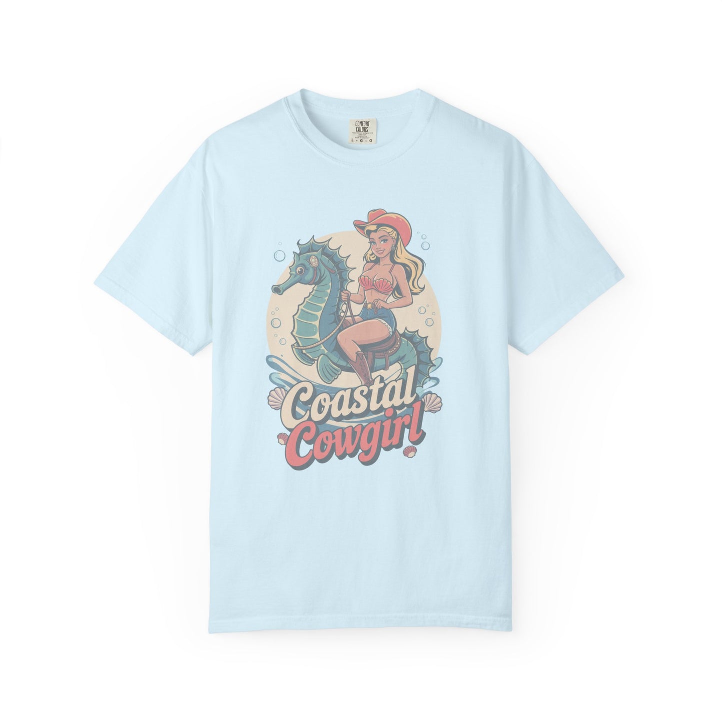 Beach Seahorse Cowgirl T-Shirt