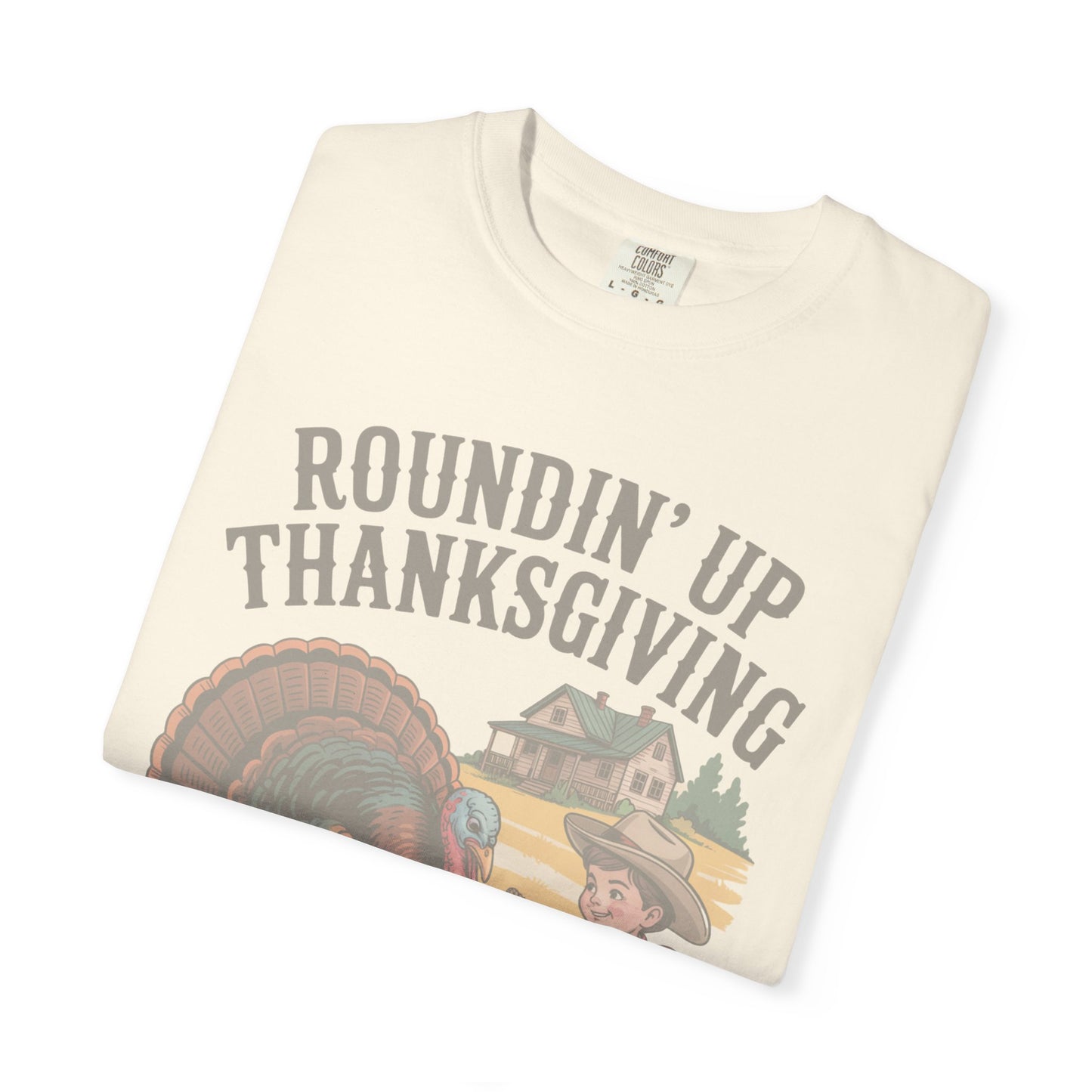 Round’n Up Turkey Comfort Colors® Tee