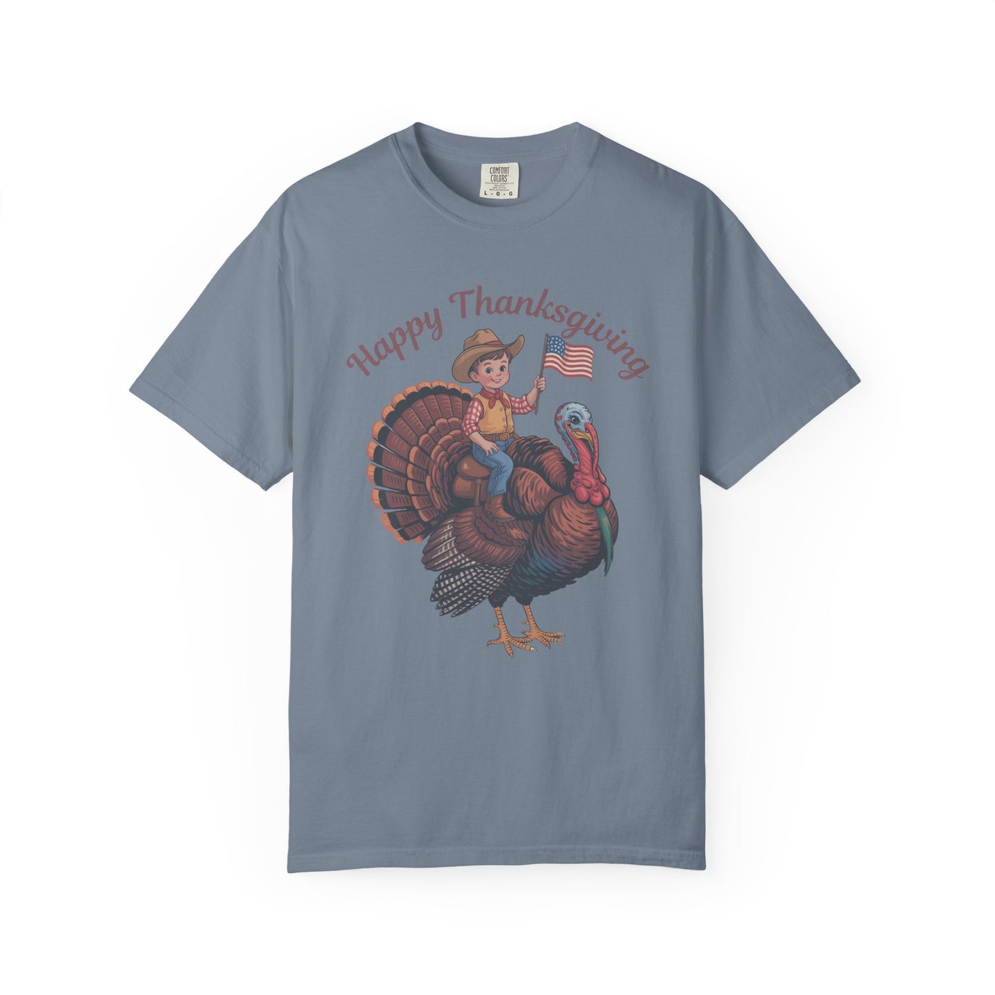 Cowboy Turkey Rider Comfort Colors® Tee