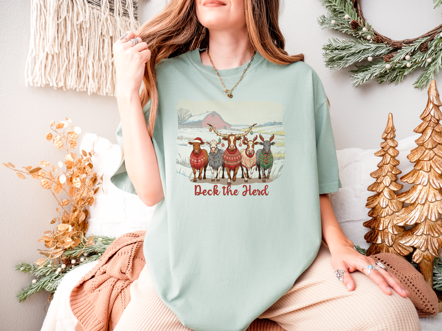 Deck the Herd Comfort Colors® Tee
