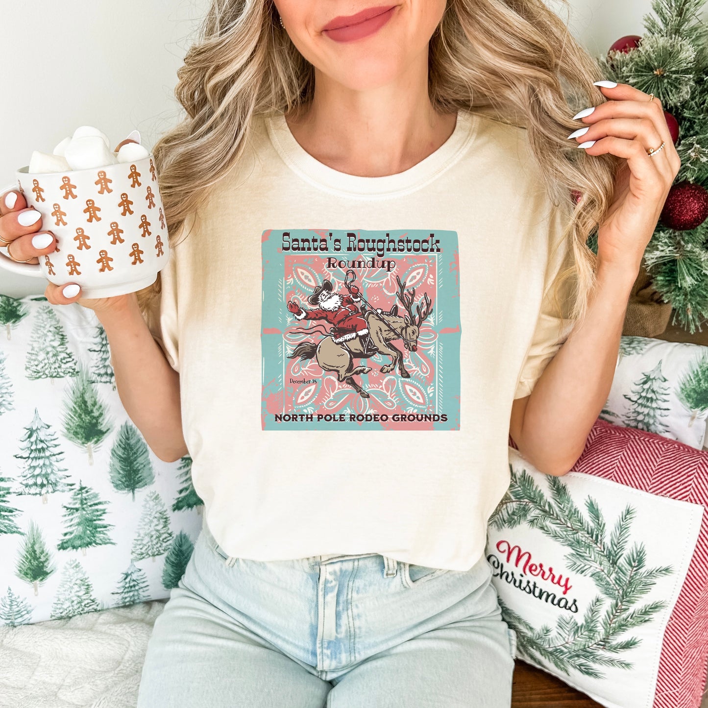 Rodeo Santa Comfort Colors® Tee