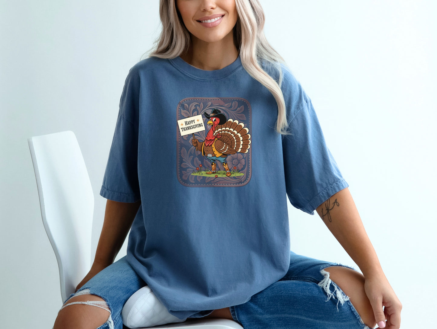 Cowboy Turkey Comfort Colors® Tee