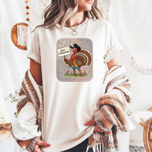 Cowboy Turkey Comfort Colors® Tee