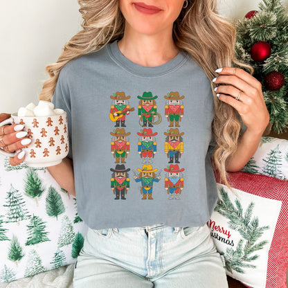 Cowboy Nutcracker T-Shirt – Western Christmas Holiday Tee