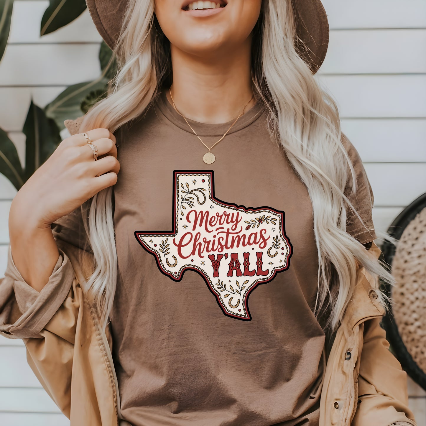 Texas Y’all Christmas T-Shirt