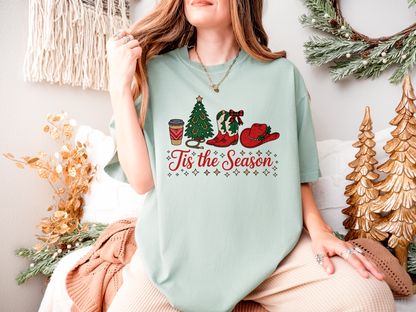 Western “Tis the Season” Christmas T-Shirt